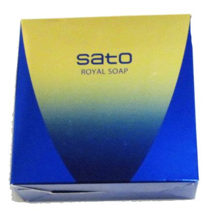 楽天市場】サトウ製薬 サトウ ロイヤルソープ 金箔入り枠連