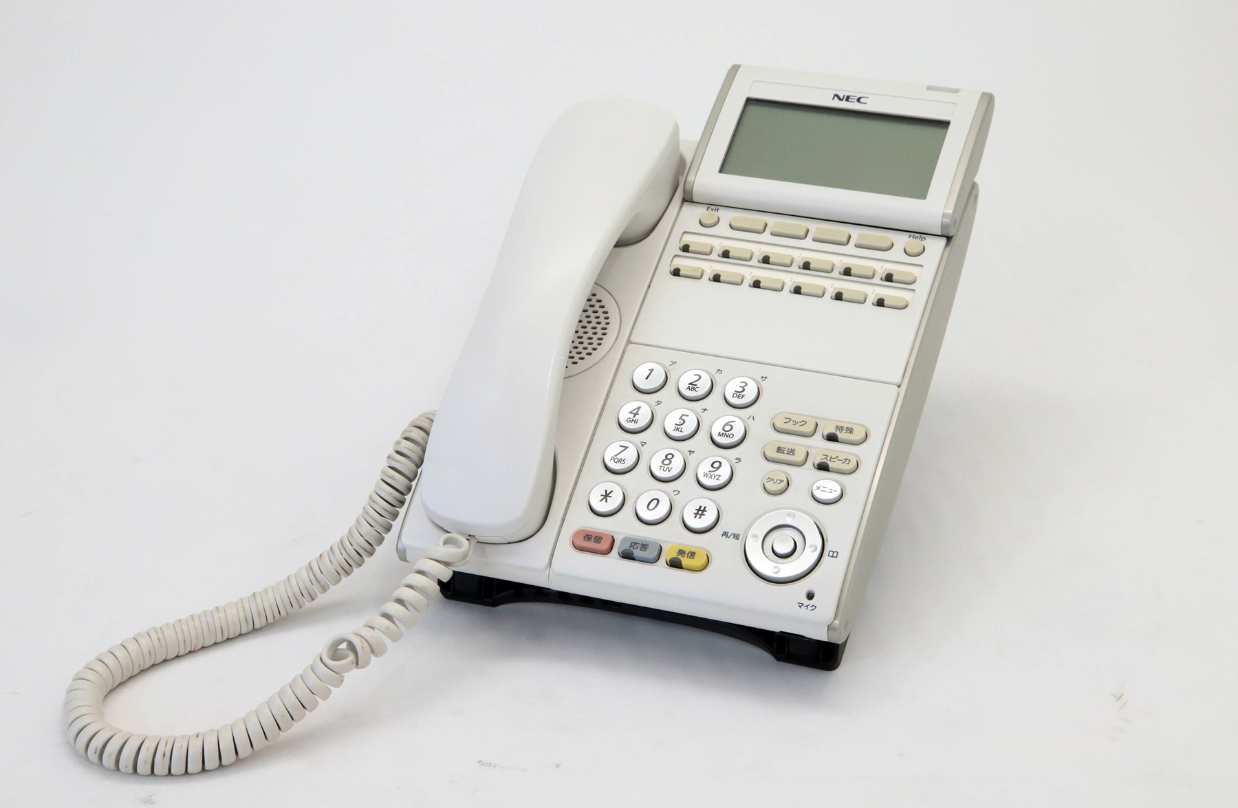 最大91％オフ！ 送料無料 中古 NEC DTL-12D-1D WH ：12ボタン標準電話機 通常便なら送料無料 ビジネスフォン DT300 RR121036