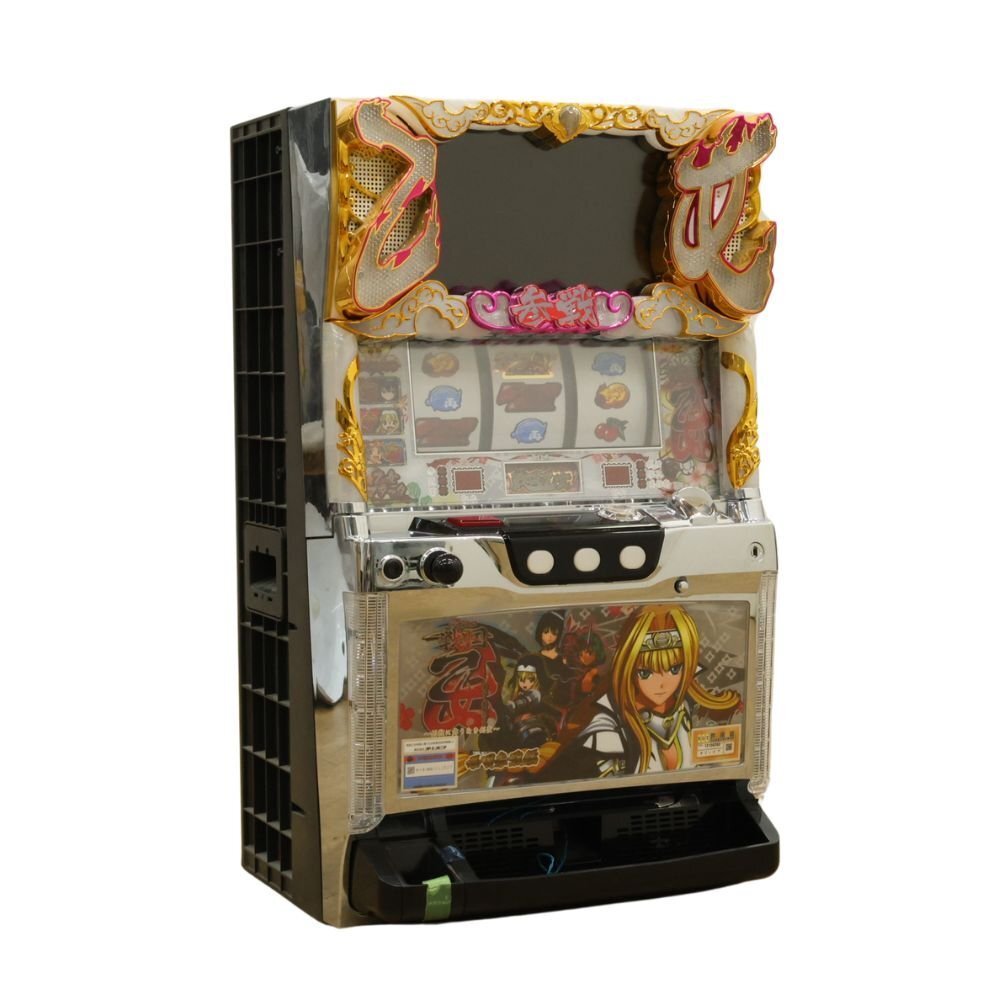 【送料無料】オリンピア 戦国乙女 剣戦に舞う白き剣聖 西国参戦編L2 パチンコ台 コイン不要機 鍵付 北海道・沖縄・離島 配送不可 併