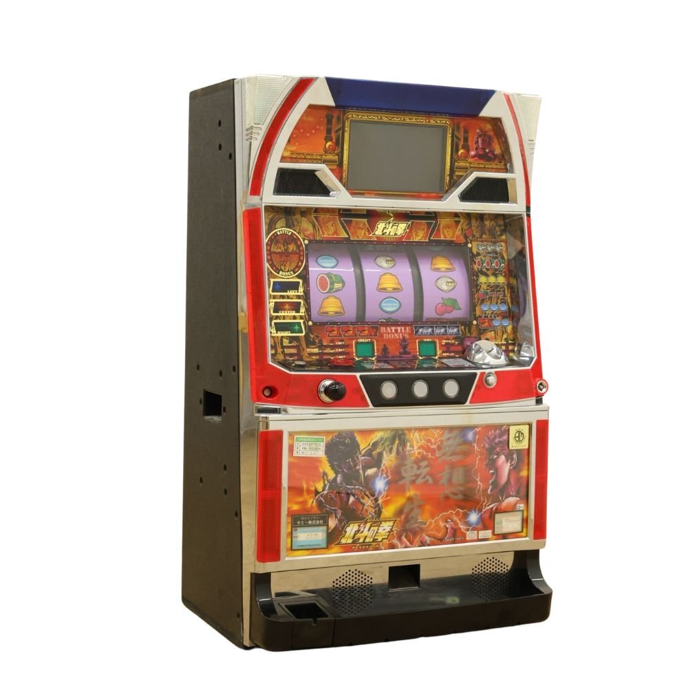 【送料無料】サミー 北斗の拳 世紀末救世主伝説 4号機 パチスロ コイン不要機 100V 鍵有り 北海道・沖縄・離島 配送不可 併