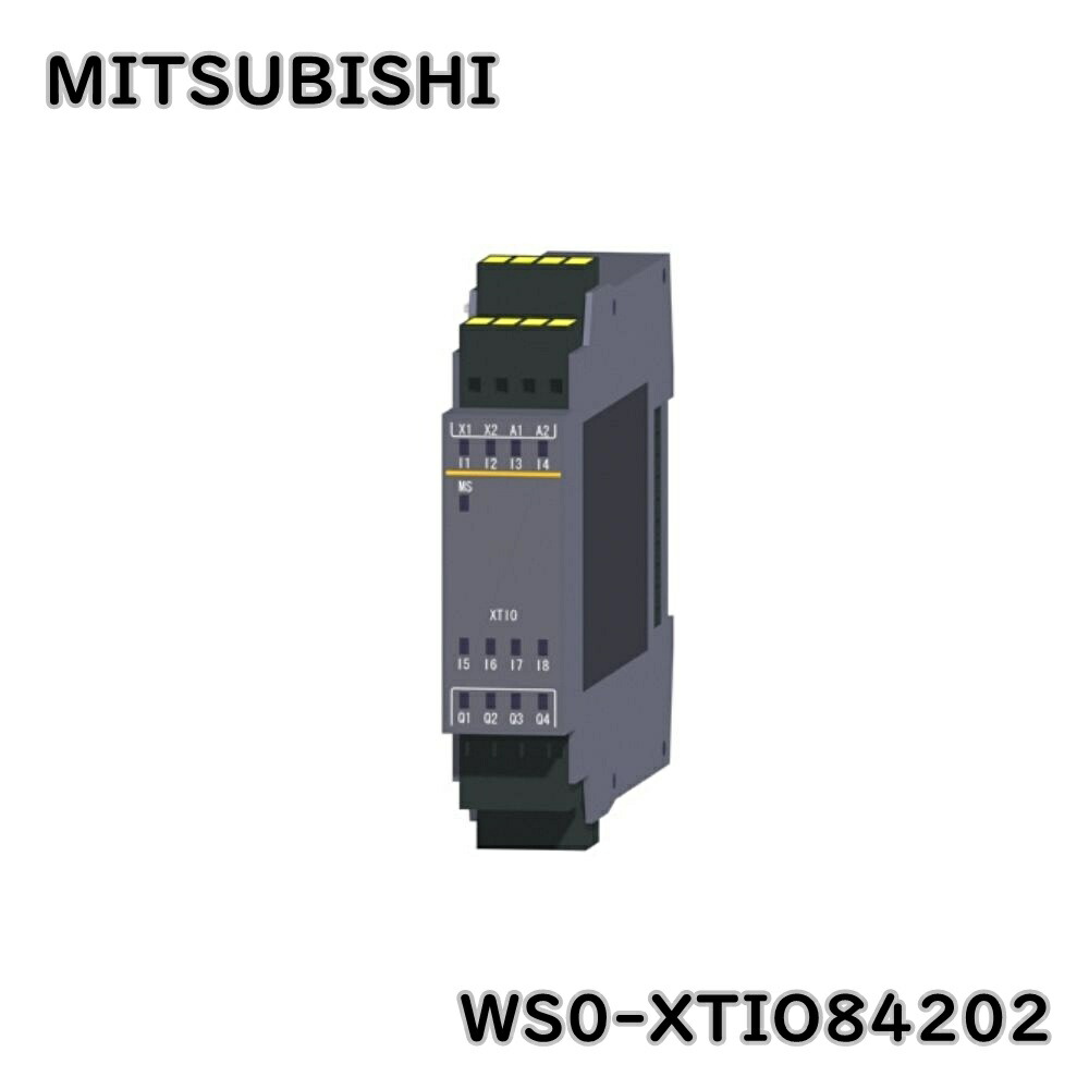 【貨物輸送無料】MITSUBISHI 三菱電機 安全性のあるインプット単一のもの WS0-XTIO84202 MELSEC-WS 工業用 逃げ道品 ※沖縄、離島送りとどける不可 Eイ1-2