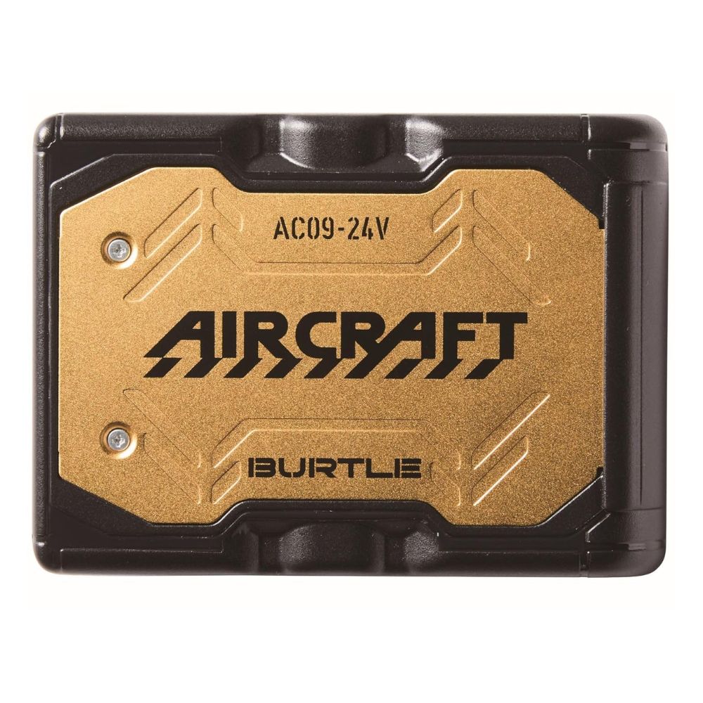【送料無料】(中古)BURTLE リチウムイオンバッテリー AC09-72-F メタリックゴールド ※沖縄、離島配送不可　 am13-2
