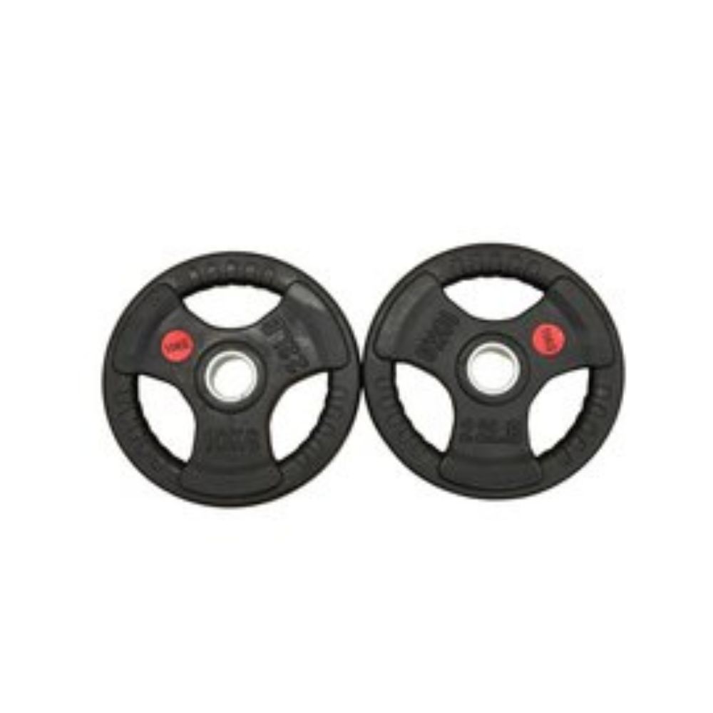 【送料無料】倉庫保管 未使用品 ラバープレート 10kg×2枚セット 50Φオリンピックシャフト用 ウェイトトレーニング　※沖縄、離島発送不可　 L