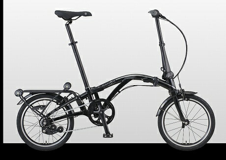 DAHON ダホン 2026 Curl i4 長い巻き毛 i4 [ブラックパール・アンティークゴールド]