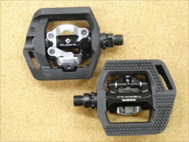 SHIMANO シマノ CLICK\u0027R PEDAL クリッカーペダル PD-T421 [黒いこと]