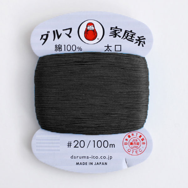 楽天市場】ダルマ 家庭糸 細口 色C 手ぬい糸 #30 100m 【KY】 手縫い糸