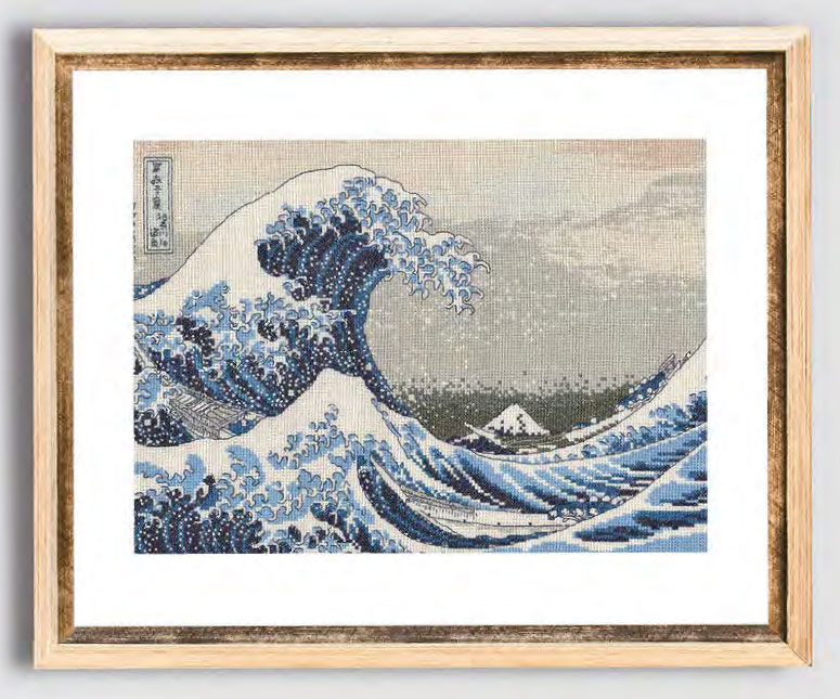 Dmc 刺しゅうキット 葛飾北斎 神奈川沖浪裏 Bl1145 73 The Great Wave Ky クロスステッチ The British Museum Www Pgrhonduras Gob Hn