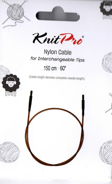 楽天市場】ginger 付け替え 式輪針用 ブラウンケーブル 50cm用 31292