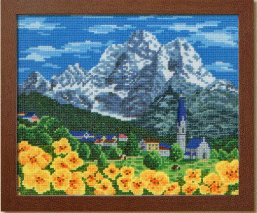 美品　アブラハム渓谷('93ポルトガル/仏/スイス) パンフレット付き 楽天市場】刺繍 刺しゅうキット オリムパス ワールド