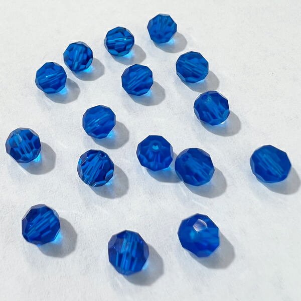 楽天市場】【在庫限り・】 ガラスカットビーズ ダイヤ型 4mm 7mm 【MI