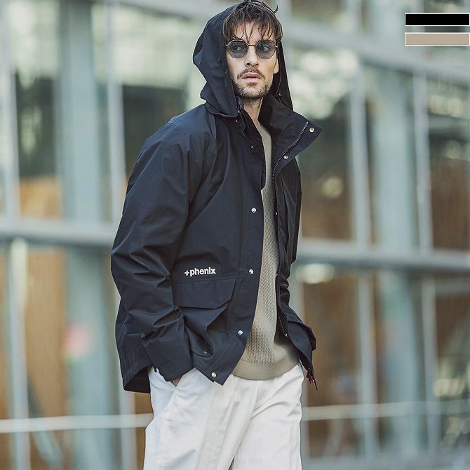 楽天市場】+phenix プラスフェニックス GORE-TEX INFINIUM down jacket 