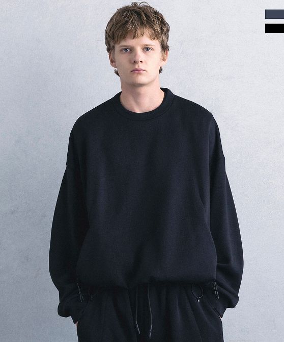+phenix プラスフェニックス CREW NECK FLEECE SHIRT クルーネック フリースシャツ 【MEN】