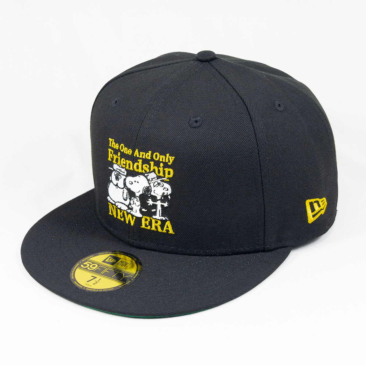 ニューエラ New Era・・ NEW ERA・・ 帽子 キャップ 59FIFTY PEANUTS ピーナッツ FRIENDSHIP ブラック