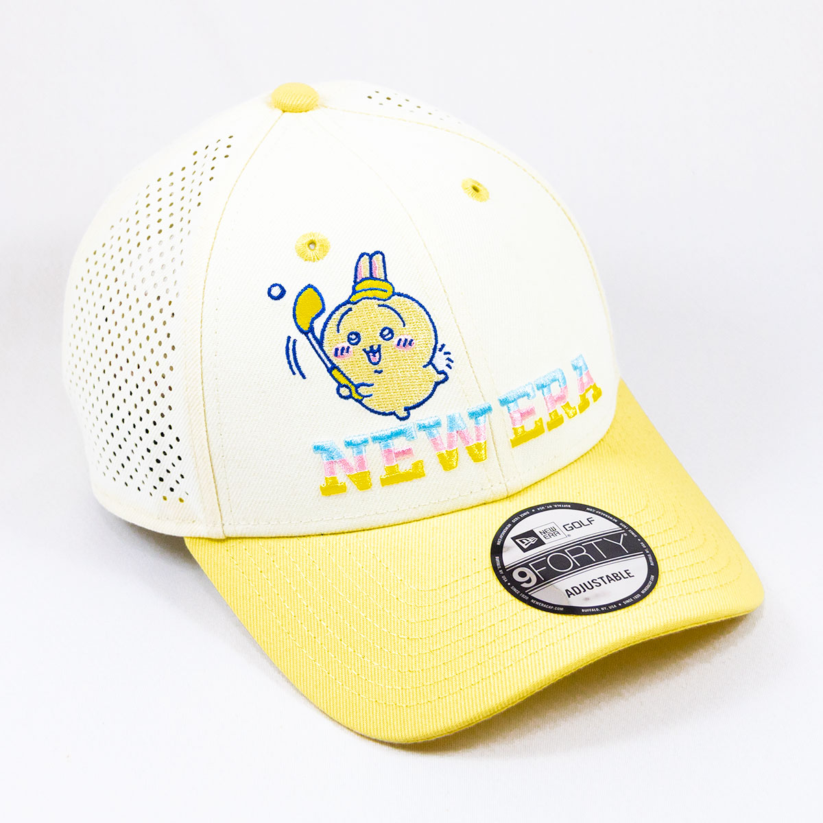 ニューエラ New Era・・ NEW ERA・・ 帽子 キャップ 9FORTY ちいかわ/うさぎ クロームホワイト/ソフトイエロー | ゴルフ 14864485