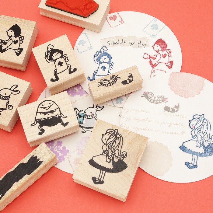 楽天市場】不思議の国のアリス スタンプ 手を伸ばしているアリス