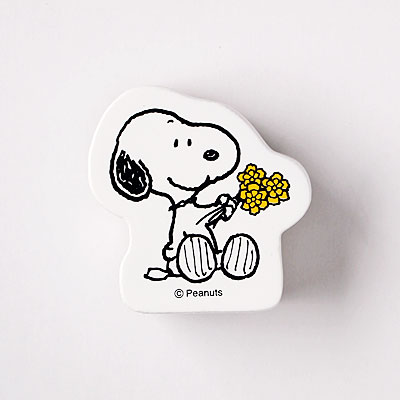 楽天市場 こどものかお スヌーピーコレクションスタンプ Snoopy 花束 H2247 015 きれいなはんこ 印鑑のからふる屋
