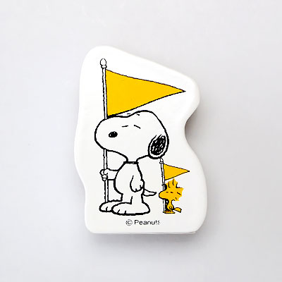 楽天市場 こどものかお スヌーピーコレクションスタンプ Snoopy 三角旗 H2247 024 きれいなはんこ 印鑑のからふる屋