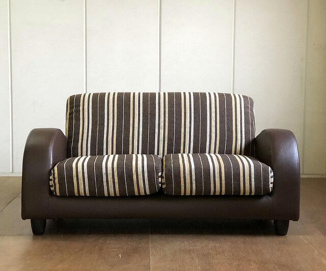 Karakinoyakata Outlet 2p Sofa Brown Furniture Chair Outlet 2p Sofa Brown Furniture