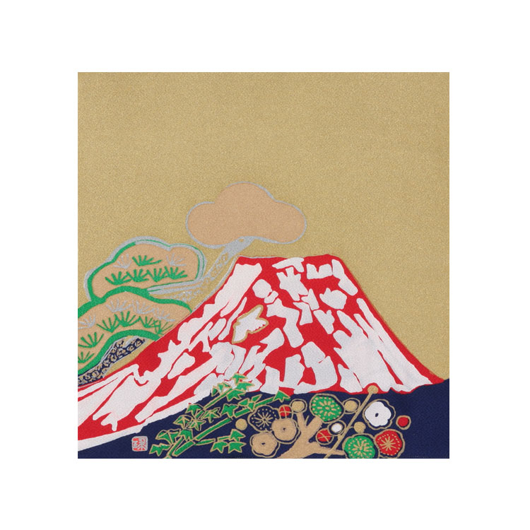 片岡球子  名作原画風呂敷   絹100%  ちりめん縮緬    未使用品 楽天市場】片岡球子 ふろしきの通販