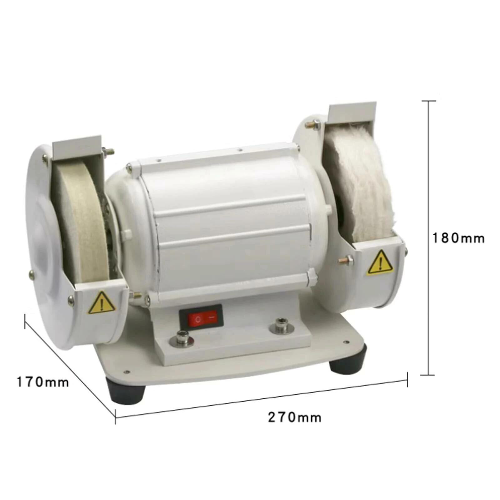 電気メガネレンズ研磨機 ダブル研磨ホイール 手動研磨機 メガネ加工用 樹脂、PC、ガラス素材用|UMAYA-Select.TOKYO