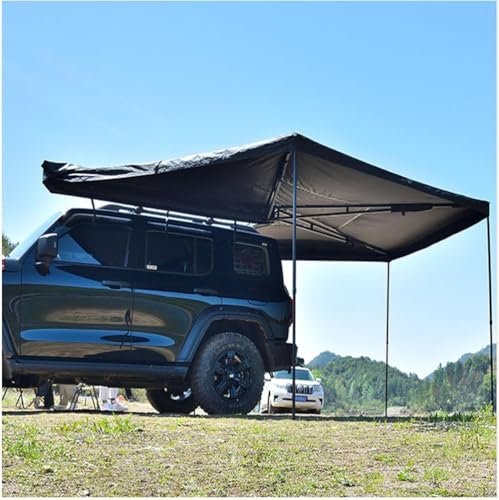 【時間限定P5倍】カーサイドタープ タープ テント 車用 カーサイドオーニング サンシェード 270&deg;展開カーサイドタープ カーサイドタープ 軽自動車 タープ カーサイドタープ 車用 日よけカーテント ルーフ リアゲート 車中泊テント カーサイドテ (270 車側アカウント)｜UMAYA-Select.TOKYO