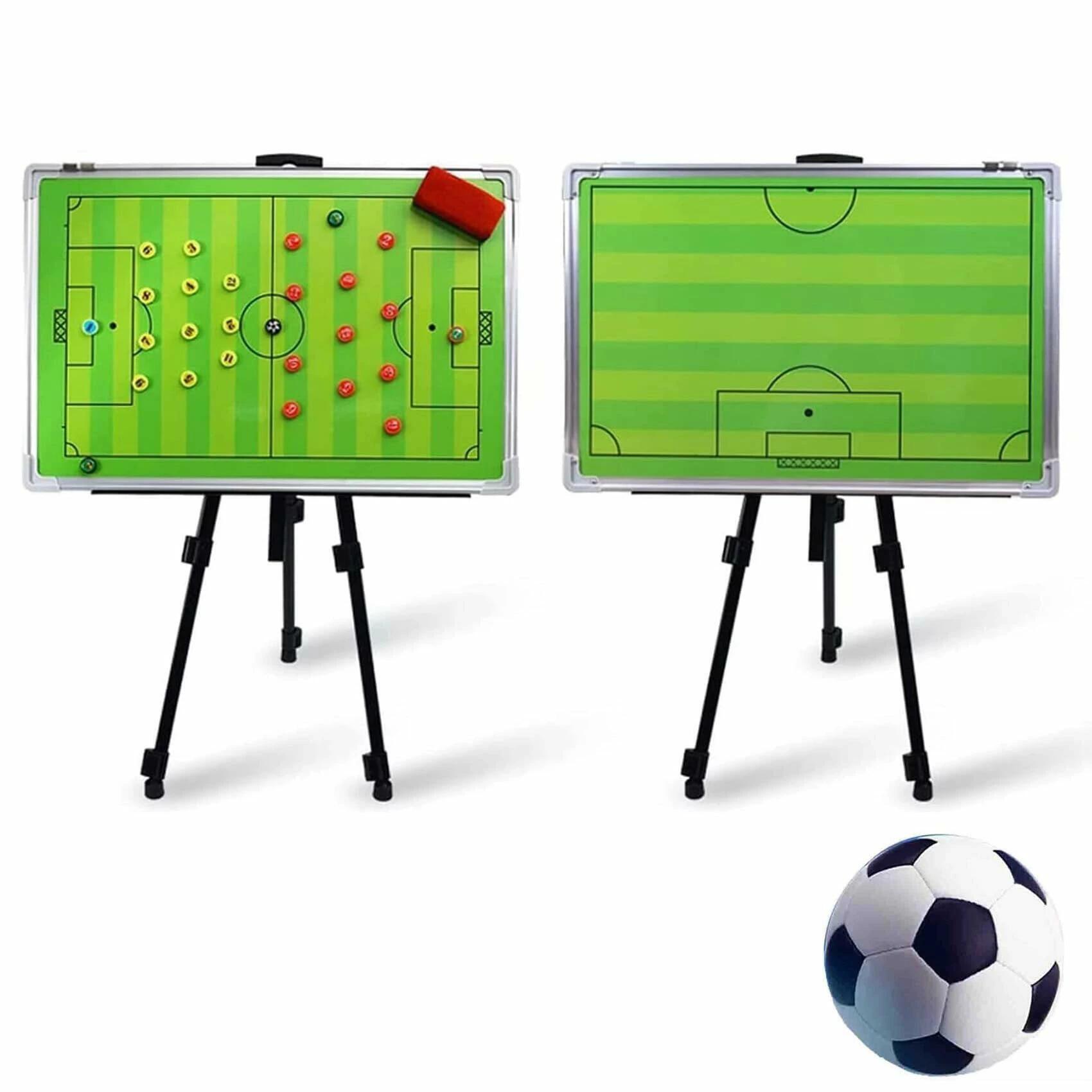 プロの作戦盤 サッカー作戦板 サッカー磁気戦術ボード 大型コーチ戦術ボード ポータブル磁気戦術ボード マグネット 戦略指導 作戦ボード タクティックボード 専用ペン・消しゴム・マグネット 戦略指導 コーチング キッ｜UMAYA-Select.TOKYO