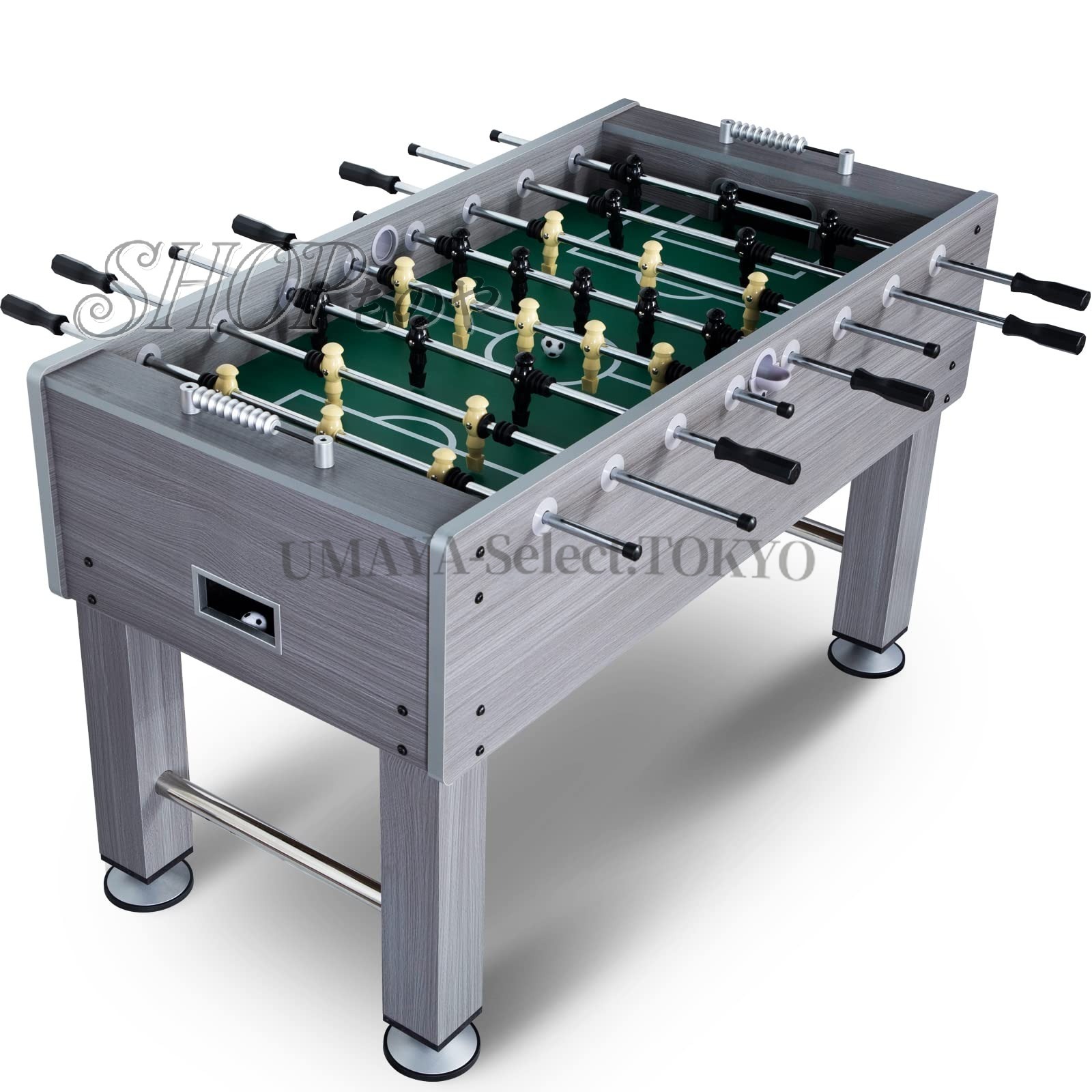 55インチ サッカーボールテーブルとボールセット 大人用 子供用 サッカーゲームテーブル サッカーアーケード レッグレベラー&頑丈な脚付き 屋内ゲームルーム用|UMAYA-Select.TOKYO