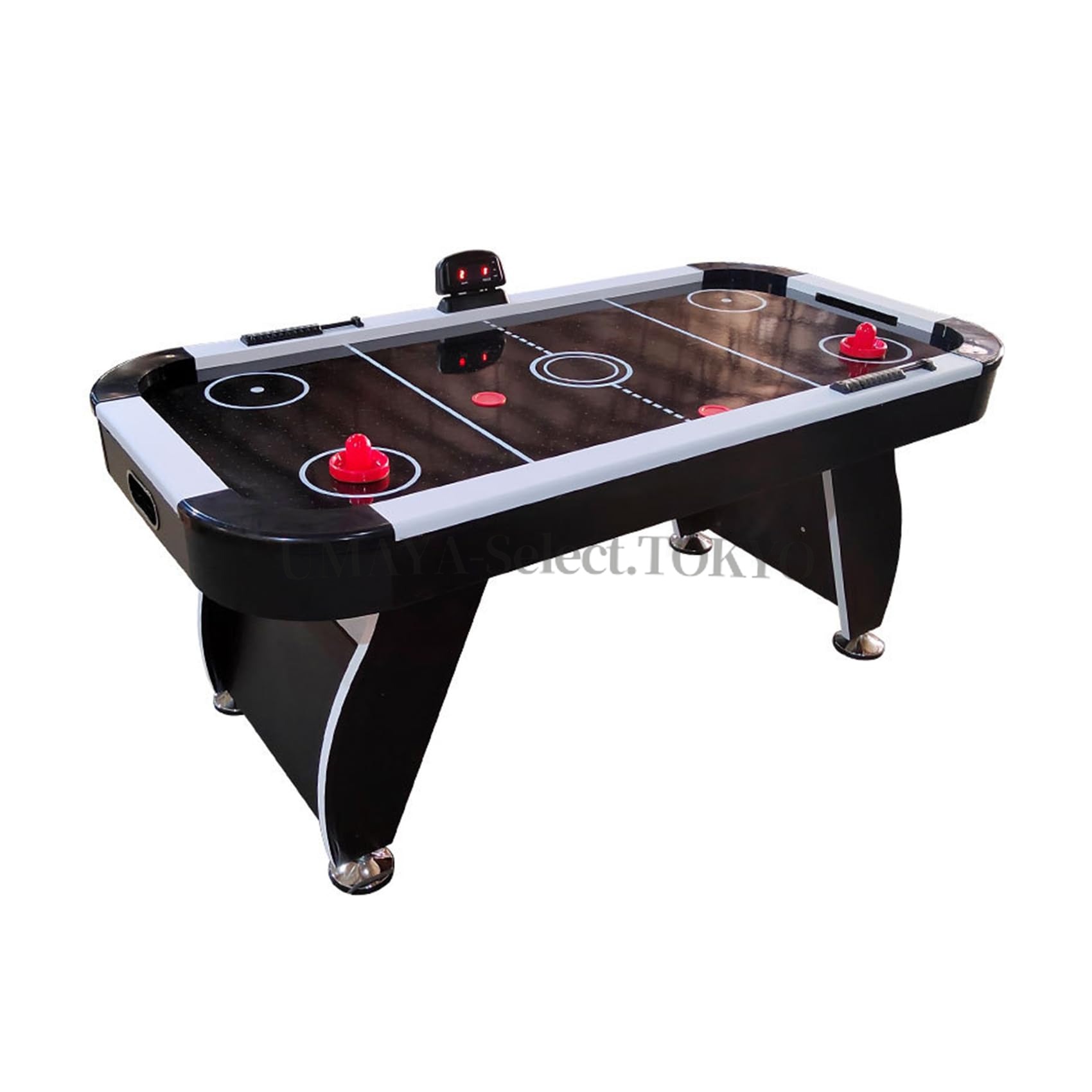 エアホッケー ホッケーゲーム テーブルー アイスーテーブル 屋内娯楽ゲーム 贅沢 アイス ー ボード 2人対戦 大人用 子供用 家庭用 オフィス用 パーティー|UMAYA-Select.TOKYO