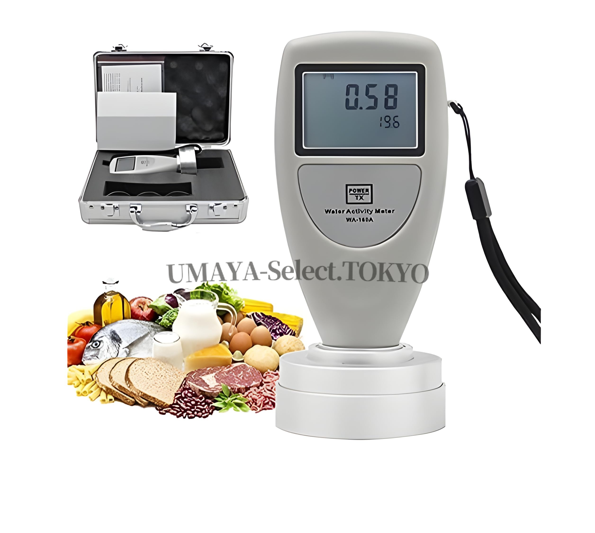 食料雑貨類水分反応性価値づける器 WA-160A 5分弾丸道路価値づける 体温等しく書きあらわす 労働者階級操作手順携帯型AWチェッカー 軽さ100g うしろ側ともし火LCD積み上げる 食麺麭御菓子蔬菜禾穀類の性質管理することに お役目用高慥かさ水分計 並行輸入品