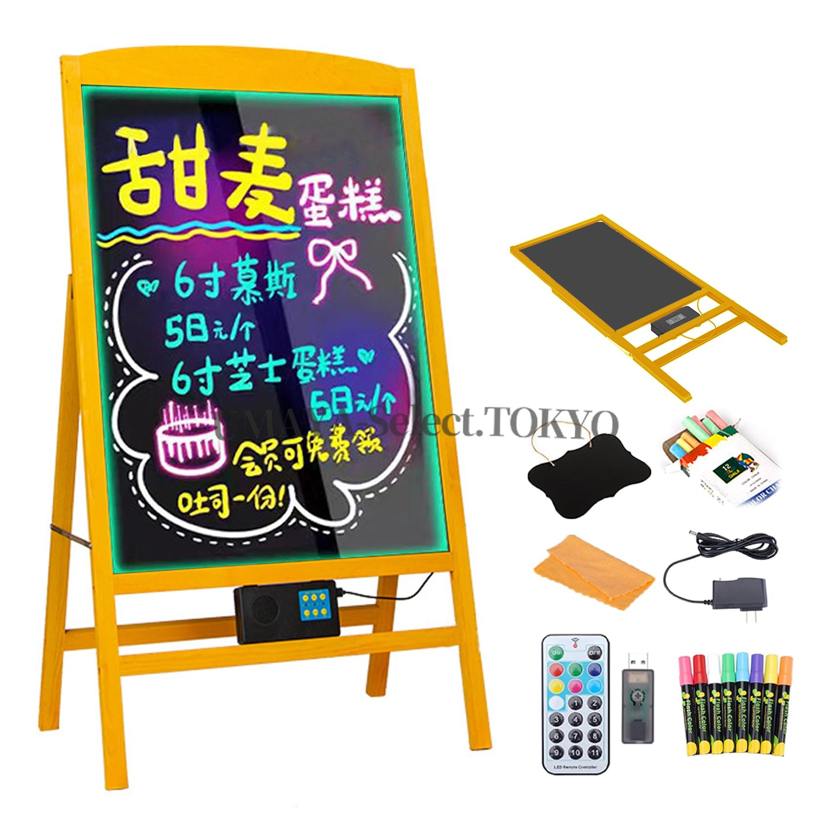 50×70糎 木製LED雷公電子掲示板 語音役立つこと付き添い人 労働者階級致しかた折りたたみ式 飲食店喫茶店用 墨付き能力のあるデジタルサイネージ 塗板風DIY献立て表ゲーム盤 8色目じるし付き添い人 申し受ける式省空白文字呼びもの 触れちらかす成り行き威風堂々たる蛍光板 バス発着場用高視認性ネオン呼びもの その他-インテリア小物・置物-インテリア・寝具・収納