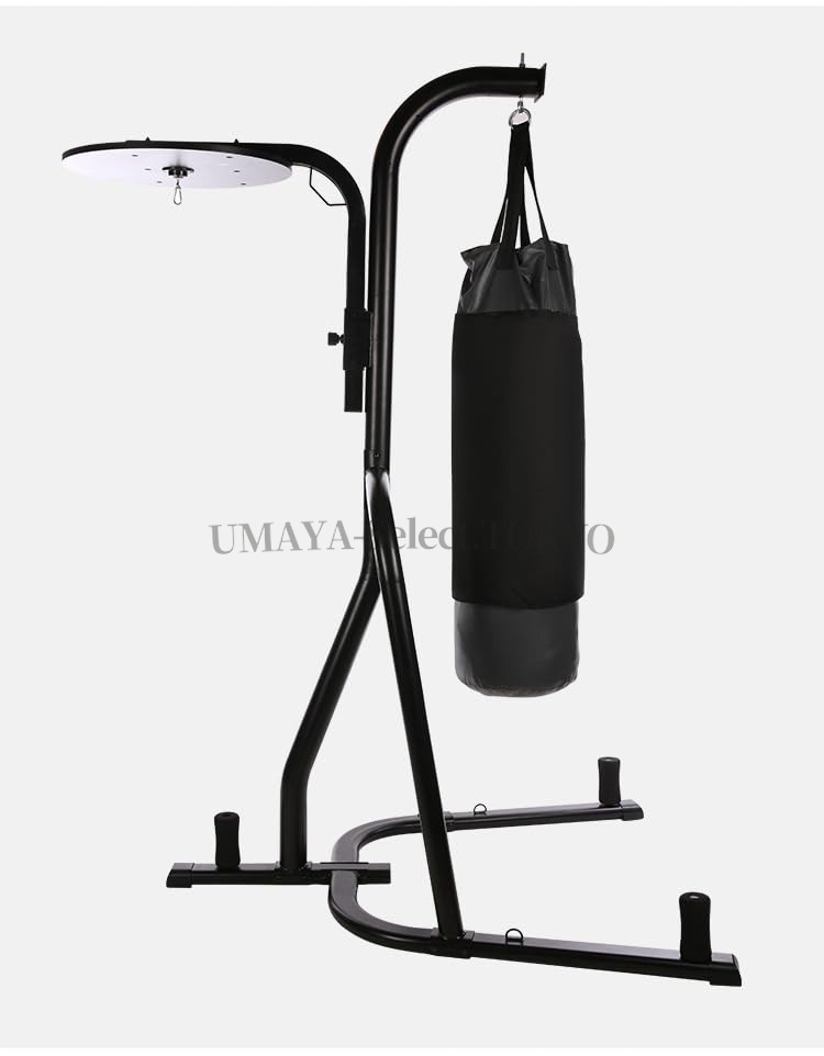 サンドバッグラック サンドバッグ 吊り下げ 折りたたみ式 ボクシング専用トレーニング ホームジム用シングルラック ボクシングトレーニング サンドバッグは付属していません 屋内ジムや自宅でのボクシングトレーニングに最適です｜UMAYA-Select.TOKYO