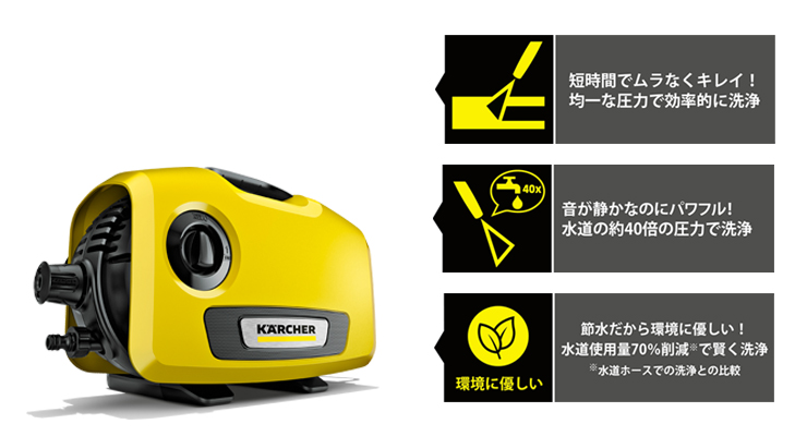【楽天市場】K 2 サイレント 高圧洗浄機：ケルヒャー公式 楽天市場店
