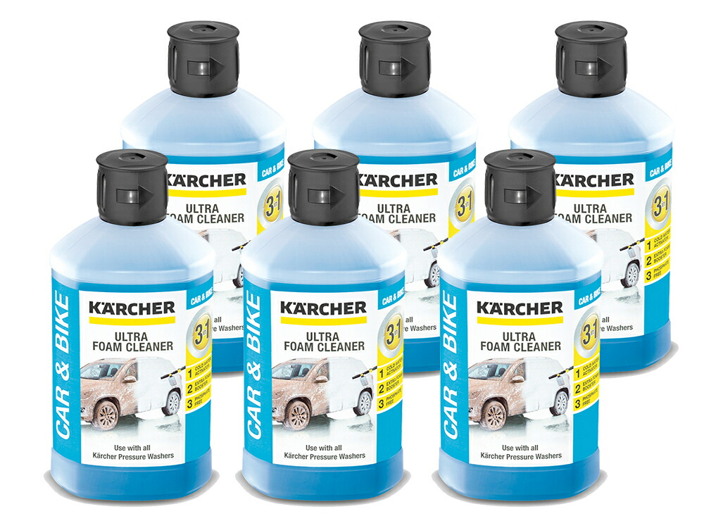 楽天市場 箱買いがとってもお得 3 In 1ウルトラフォームクリーナー 1箱 6個入り ケルヒャー Karcher 高圧洗浄機 家庭用 洗浄器 オプション 洗剤 洗浄剤 洗車用 カー用品 ケルヒャー公式 楽天市場店 楽天市場 箱買いがとってもお得 3 In 1ウルトラフォームクリーナー 1箱 6個入り ケルヒャー Karcher 高圧洗浄機 家庭用 洗浄器 オプション 洗剤 洗浄剤 洗車用 カー用品 ケルヒャー公式 楽天市場店