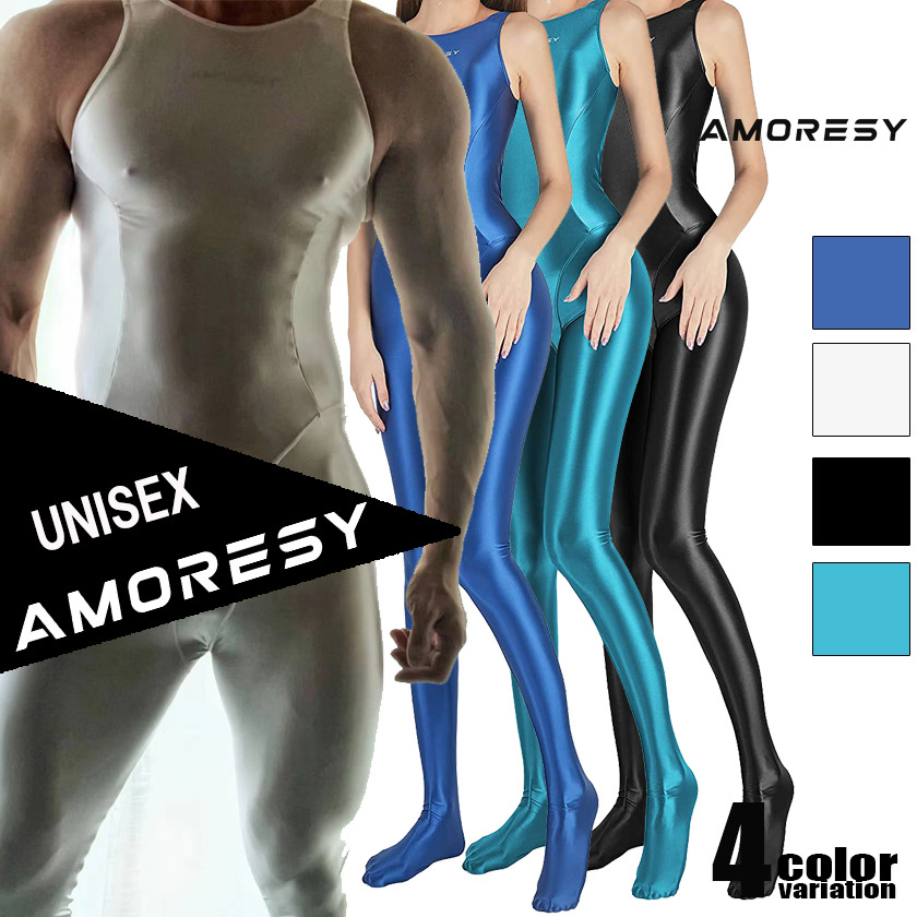 楽天市場】AMORESY/アモレシー レオタード水着 デザインタイツ