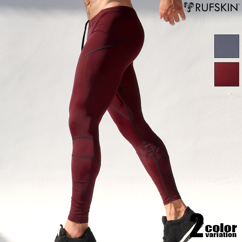 Rufskin ラフスキン Framed ロングスポーツスパッツ ロングパンツ メンズ ボトムス ファッション スポーツウェア ジムウェア 3r Mozambique Com