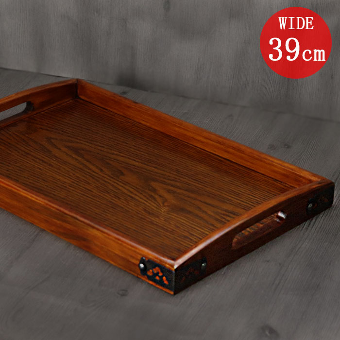 楽天市場 トレー お盆 木製 長手盆 金具付 39cmトレー お盆 木製 おしゃれ かわいい 北欧 トレイ 木のトレー 配膳 膳 盆 会席膳 ランチョンマット キッチン 和風 洋風 漆器かりん本舗 弁当箱と木製食器