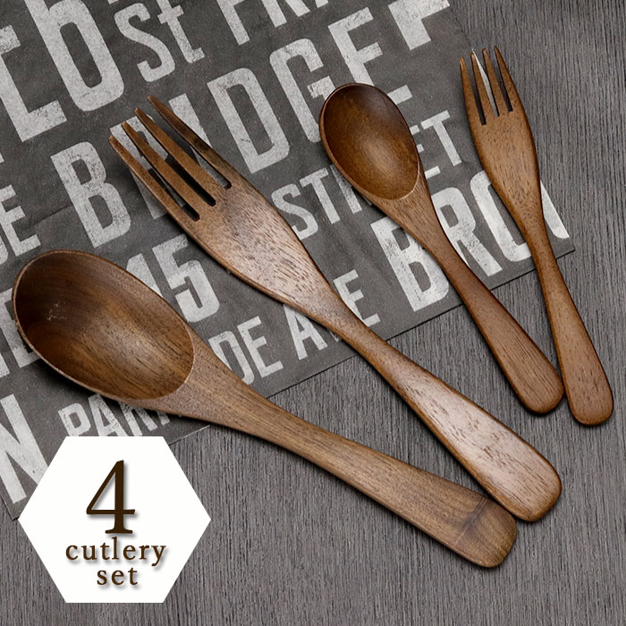 木製スプーンとフォークセット gb03348-1.jpg