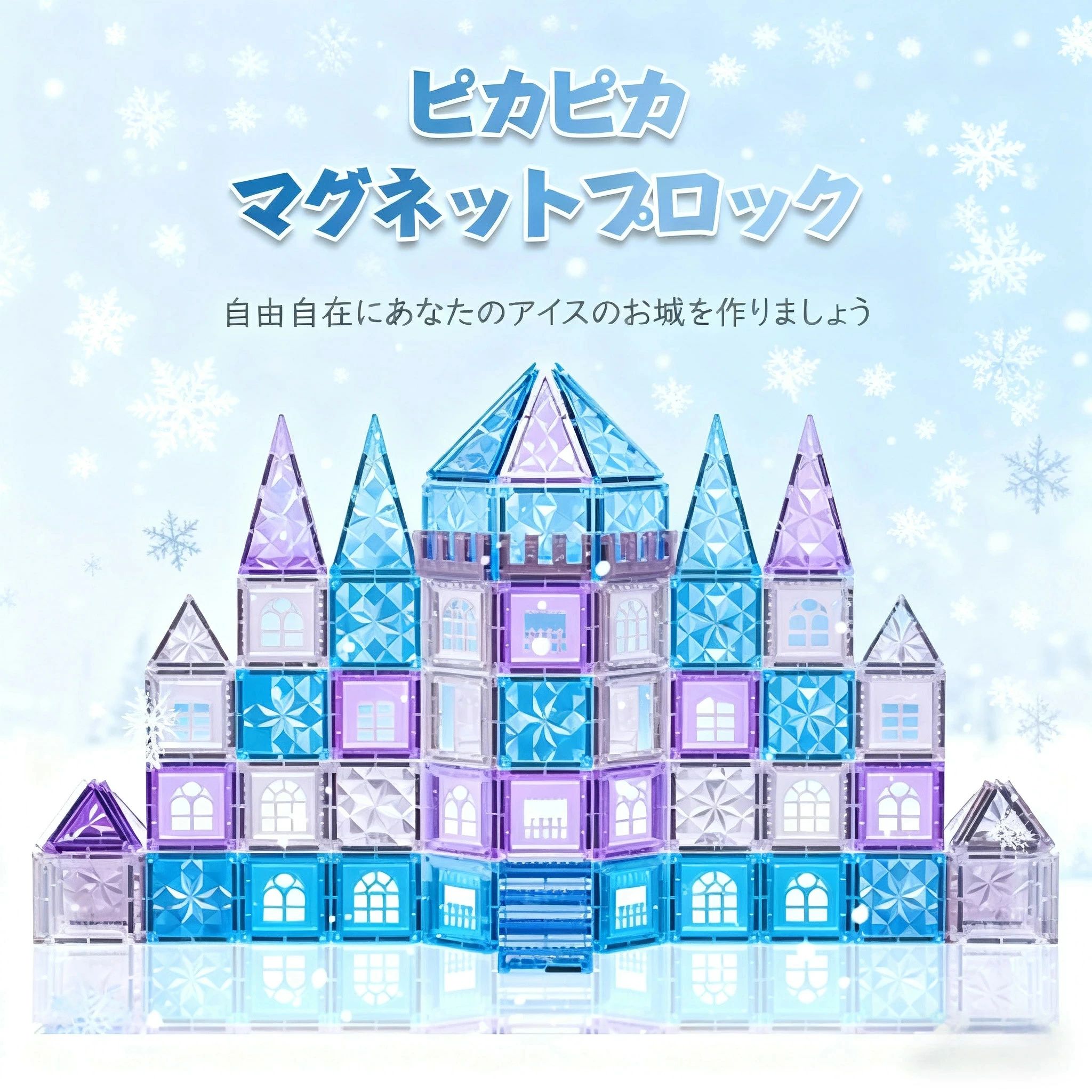 磁気おもちゃ マグネットおもちゃ ビルドブロック コンストラクト 磁石ブロック 子供 知育玩具 幼児 に おもちゃ 女の子 男の子 おもちゃ 強力磁石 磁石玩具 立体パズル ゲーム モデル 誕生日やクリスマスのギフトにも最適!|馨琳閣