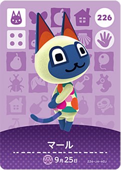 楽天市場】どうぶつの森 amiiboカード No.266 リチャード 【第3弾