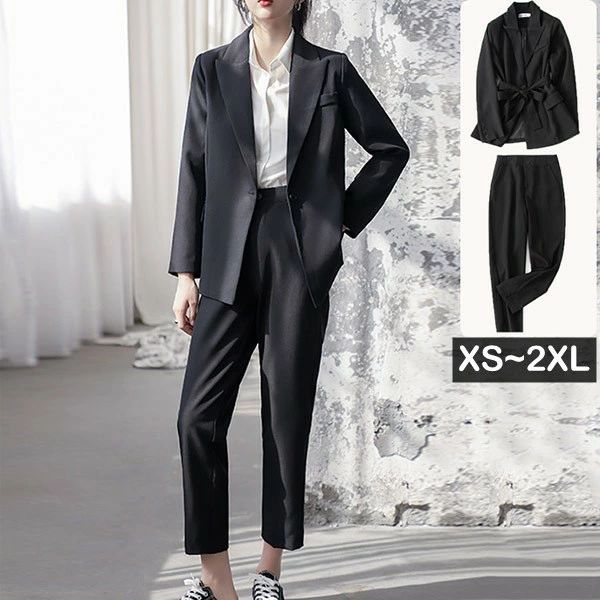 レディース パンツスーツ セットアップ ベルト 春 結婚式 xd-ee-013.jpg