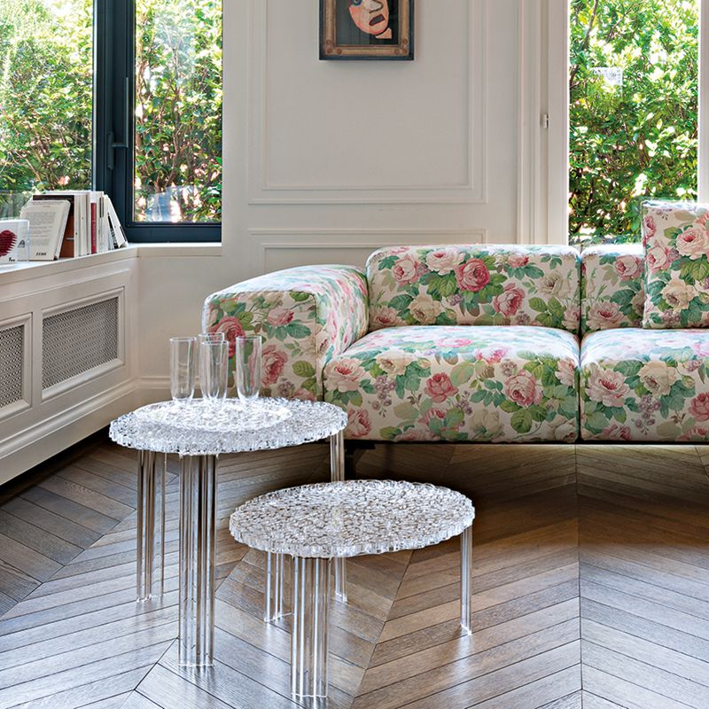 【楽天市場】【Kartell カルテル 日本正規】 家具 ティーテーブルロー TTABLE サイドテーブル 高さ28cm フェミニン