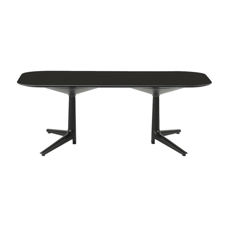 【堅苦しさ】Kartell 企業結合 置き目速見表 ムルティプロローレクタングル180ビー玉とっ始め MULTIPLO LOW RECTANGLE 180 MARBLE TOP K4156 イタリア共和国 デザイナーズ アントニオ・チッテリオ