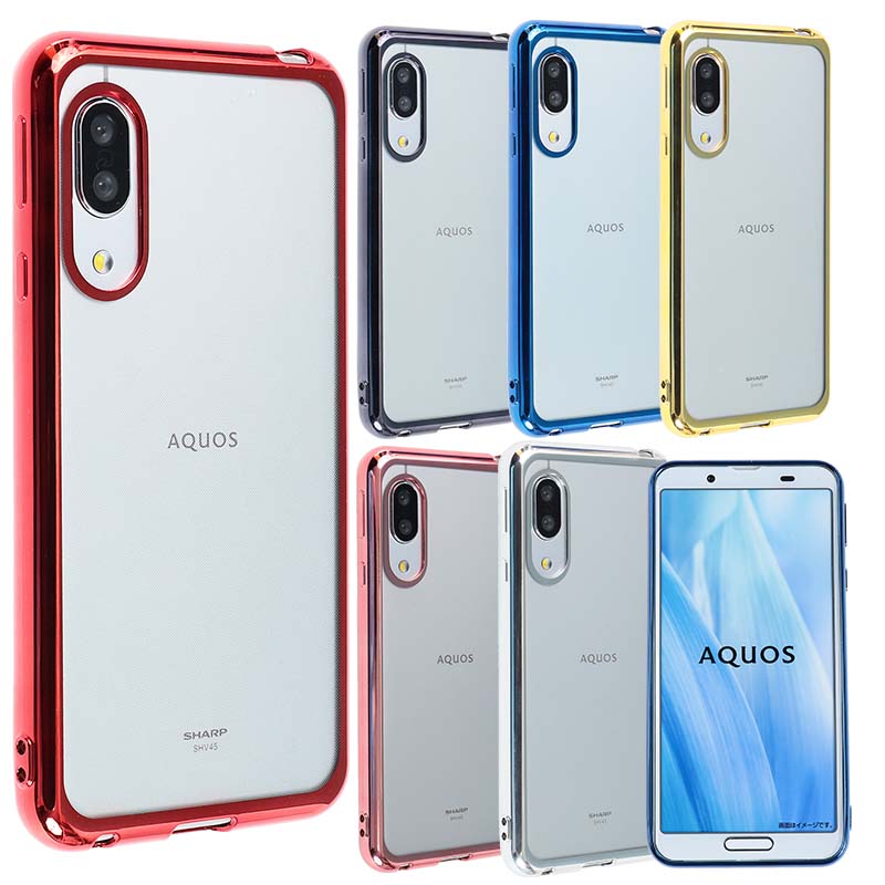 Karutz Shop Xperia10ii Case Tpu Color Protection Transparence