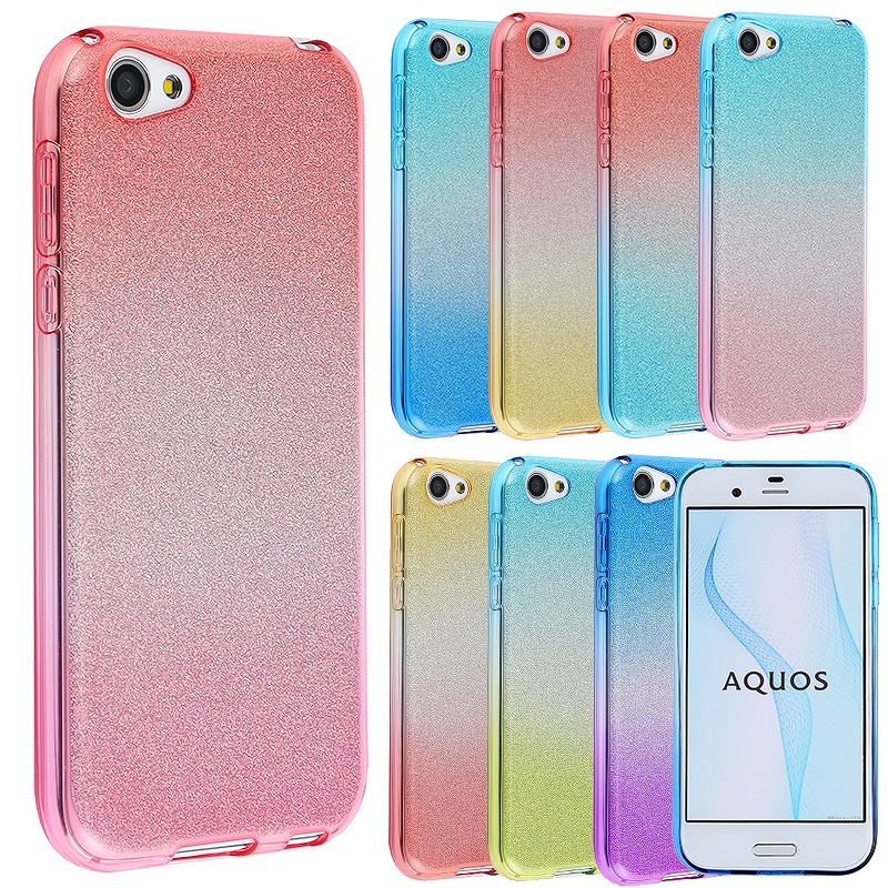 楽天市場 Aquos R ケース Tpu グラデーション ラメ 保護 シンプル カバー 衝撃 ソフトケース 吸収 Sh03j アクオスr スマホケース ケータイケース ケータイカバー スマホカバー かわいい 携帯カバー Sh 03j 携帯ケース 604sh Shv39 Karutz