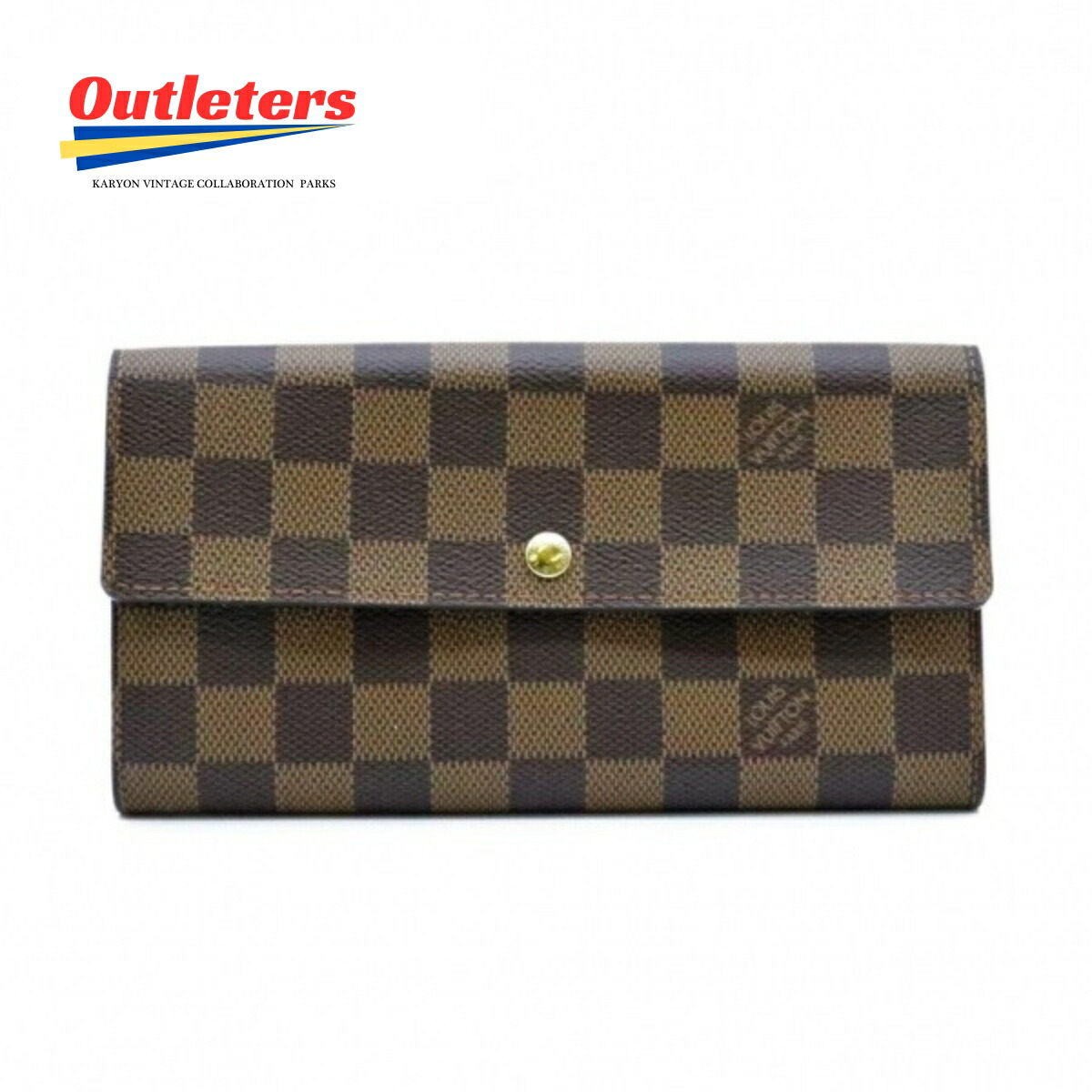 【中古美品】ポルトモネ・ロザリ ダミエ・エベヌ N64423【ルイヴィトン】 楽天市場】LOUISVUITTON 【ルイヴィトン】 N64423 ポルトモネ