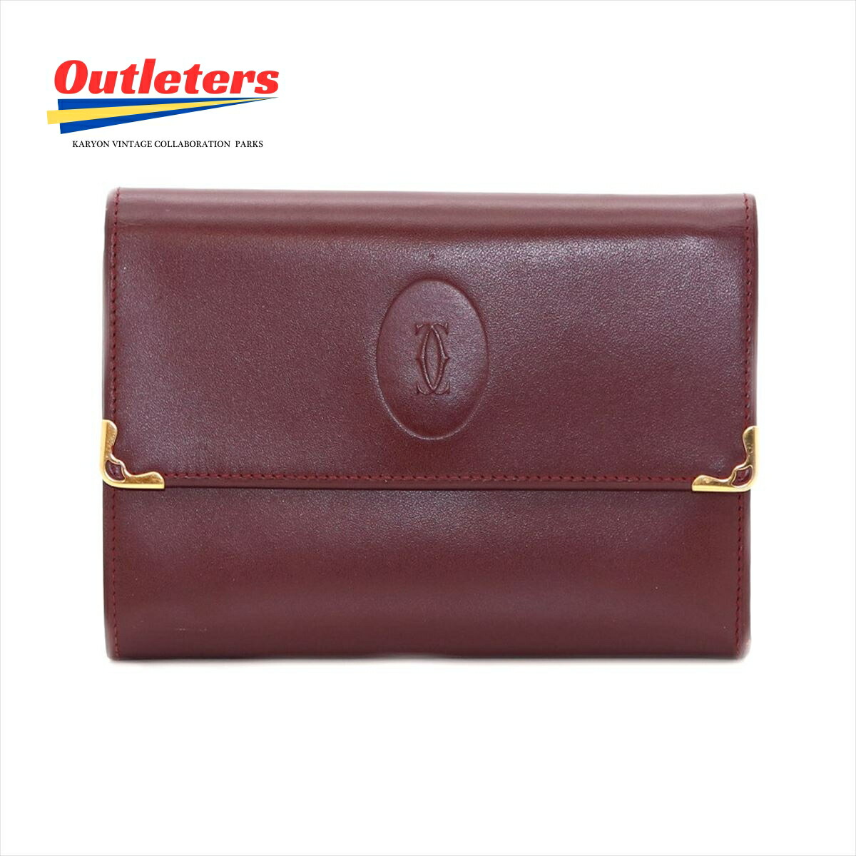 楽天市場】【中古】CARTIER | カルティエ マストライン 三つ折り
