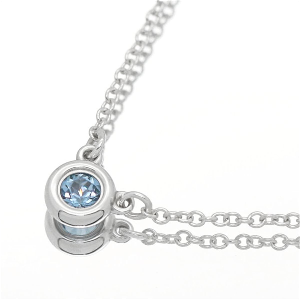 ギフト品質】ティファニー Tiffany&Co ネックレス バイザヤード アクア