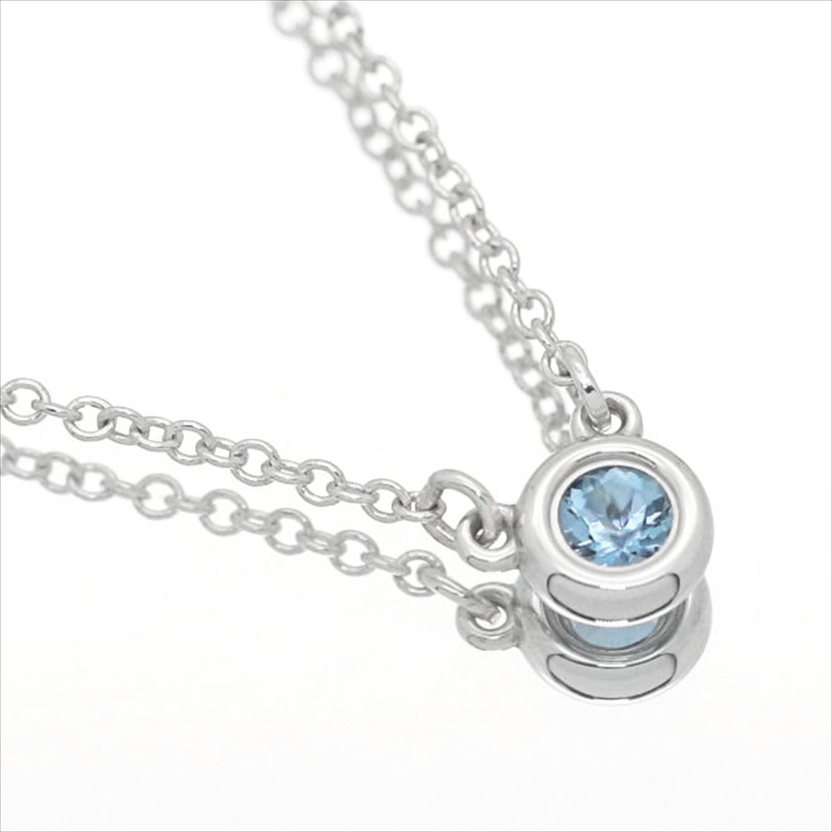 ギフト品質】ティファニー Tiffany&Co ネックレス バイザヤード アクア