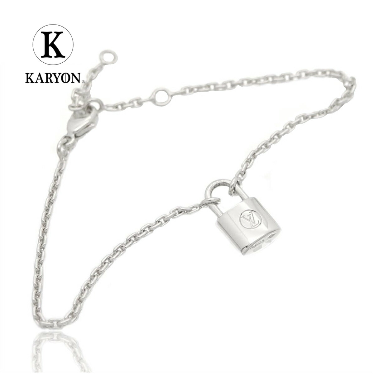 【ギフト品質】ルイヴィトン Louis Vuitton ブレスレット ブラスレ シルバー ロックイット シルバー Ag925 Q95450 レディース 女性 彼女 妻 誕生日 記念日 プレゼント ギフト 20代 30代 40代 50代【動画】【中古】