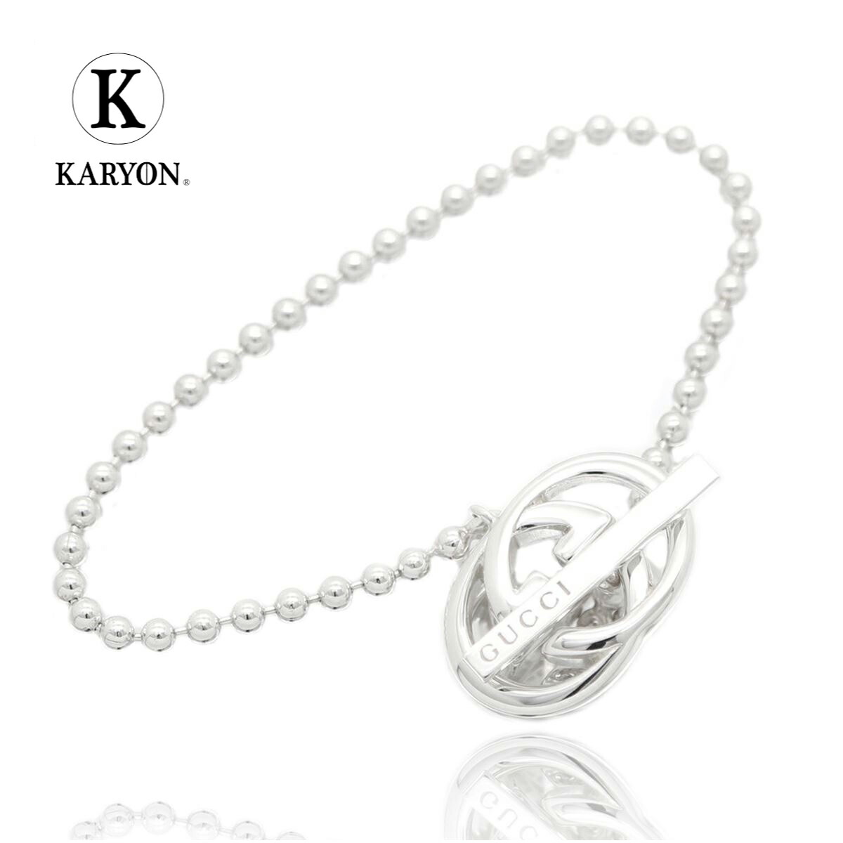 楽天市場】【ギフト品質】グッチ GUCCI ブレスレット ボールチェーン